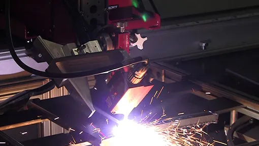 Automated Plasma Beveling and Cutting with MWR-350 Automated Plasma Beveling and Cutting with MWR-350