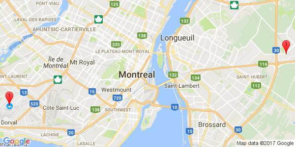 Pierre-Elliot Trudeau International Airport to SERVO-ROBOT